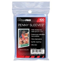 ULTRA PRO - 100 Card Sleeves Standard Soft - Clear