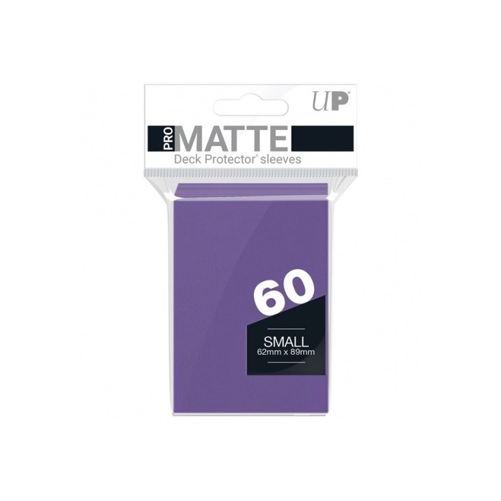 ULTRA PRO 60 Deck Protector Sleeves PRO-Matte Small - Purple