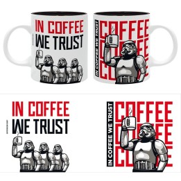 ABYSTYLE STAR WARS - Tazza 320ml : "In Coffee we trust"