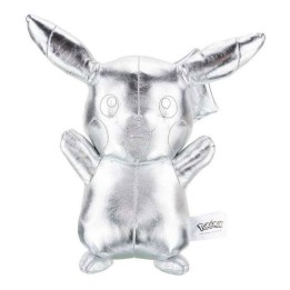 Pokemon 25th Anniversary Select Plush Figure Silver Version Pikachu 30 cm