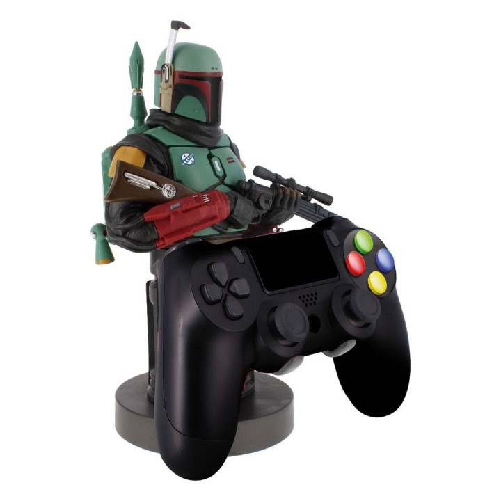STAR WARS - BOBA FETT WITH GUN CABLE GUY (porta smartphone/controller + cavo USB 2 metri separato)