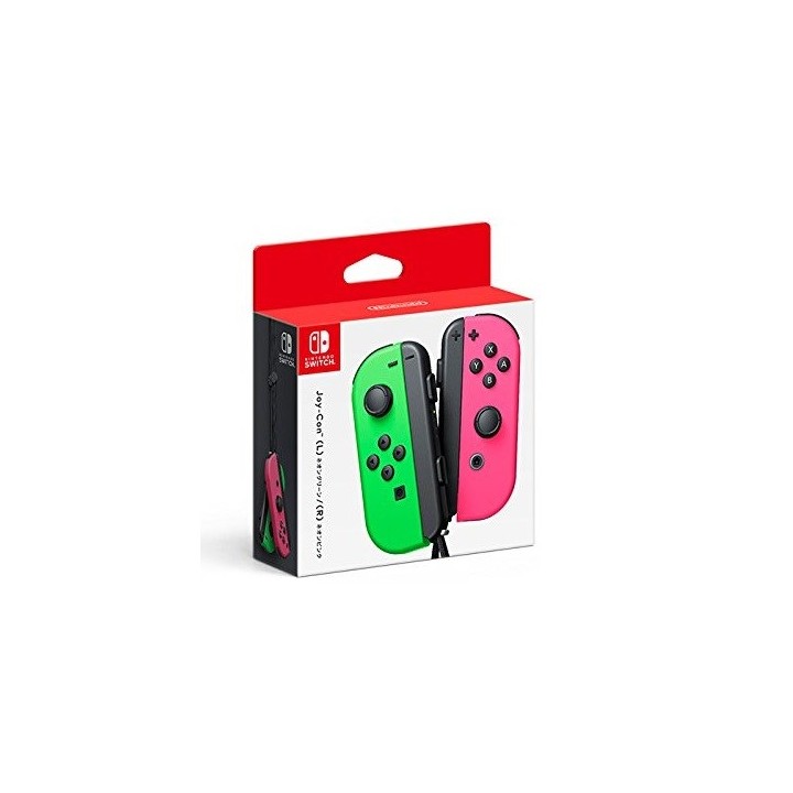 NINTENDO Switch Joy-Con Pair Verde Neon e Rosa Neon