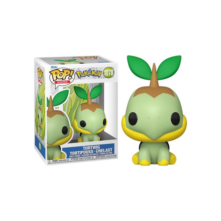 FUNKO POKEMON - POP Games N° 1078 - Turtwig 9 cm