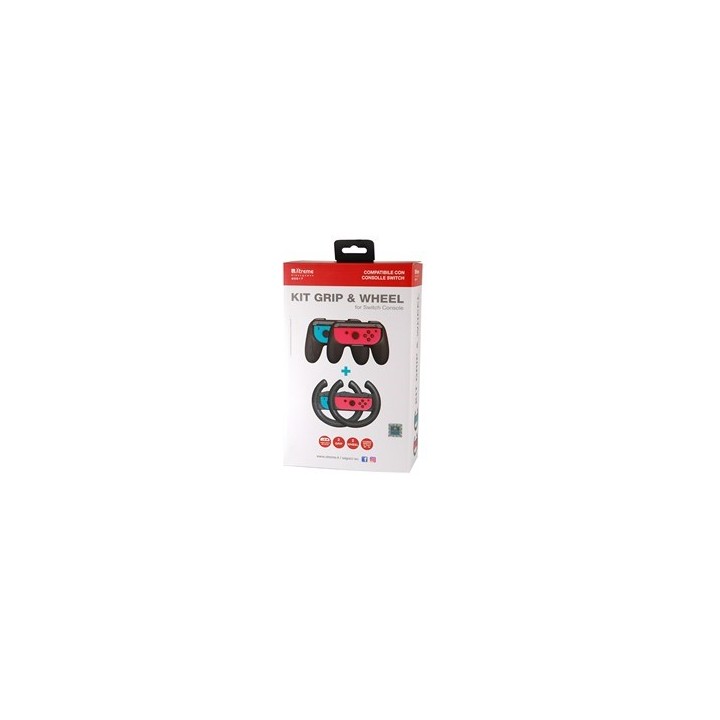 XTREME Kit Swtich 2 volanti + 2 joypad grip