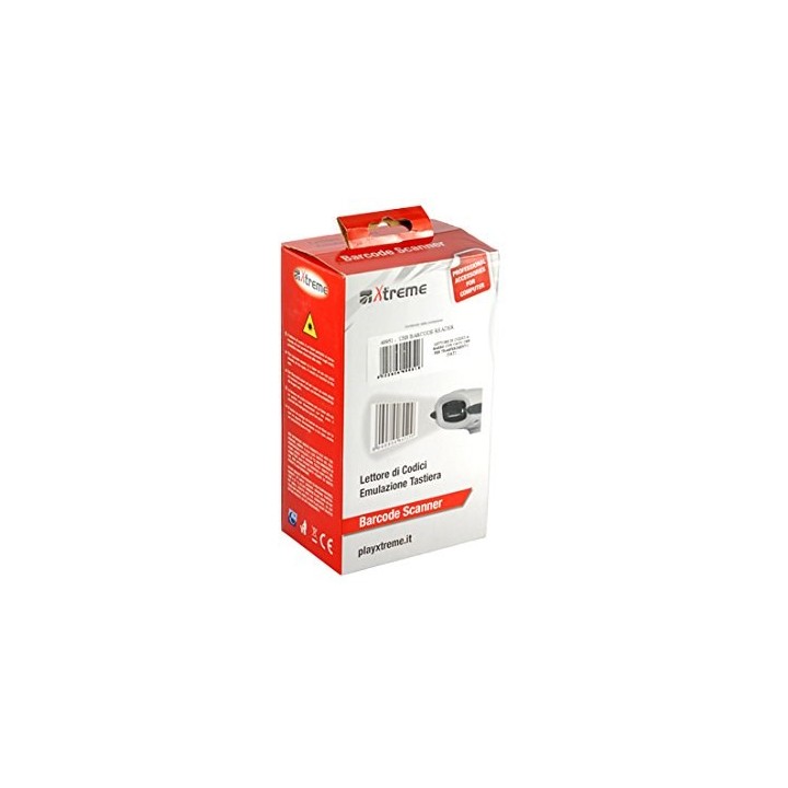 XTREME Pistola Laser Barcode 650NM USB