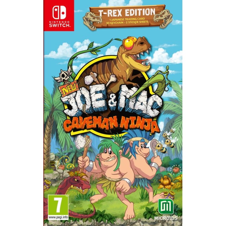 New Joe & Mac - Caveman Ninja - T-Rex Edition