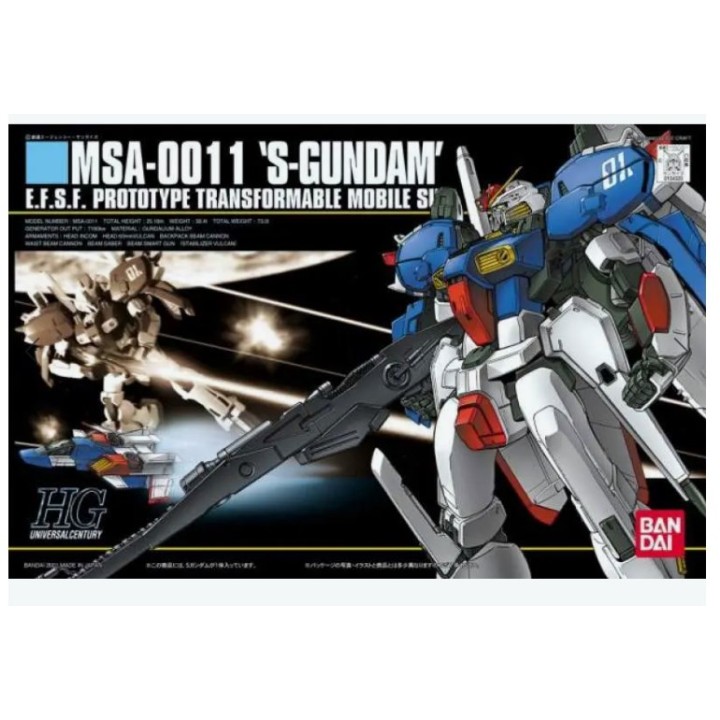 BANDAI 61173 - Hguc Gundam-s Msa-0011 1/144