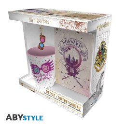ABYSTYLE HARRY POTTER - Tazza Tea + Portachiavi + Agenda "Luna"