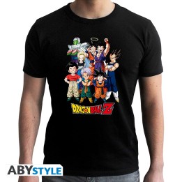 DRAGON BALL - Tshirt "DBZ/ Goku's group SEE TEX816*Small - Men's T-shirts