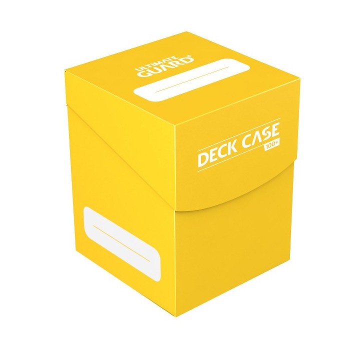 ULTIMATE GUARD Deck Case 100+ Standard Size Yellow