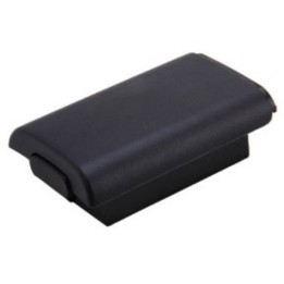 Xbox 360: BLACK battery cover for controller (BULK) (black)