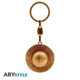 ABYSTYLE ONE PIECE - Portachiavi 3D: "Strawhat"