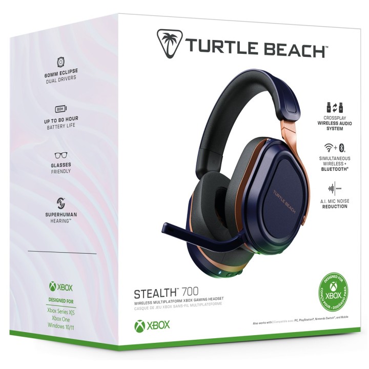 TURTLE BEACH Cuffie Gaming - Stealth 700 Gen 3 XB Cobalt