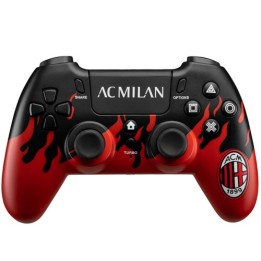 QUBICK Wireless Controller PS4: AC Milan Flames