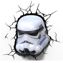 Star Wars Stormtrooper 3D Light (da muro con effetto sfondamento)
