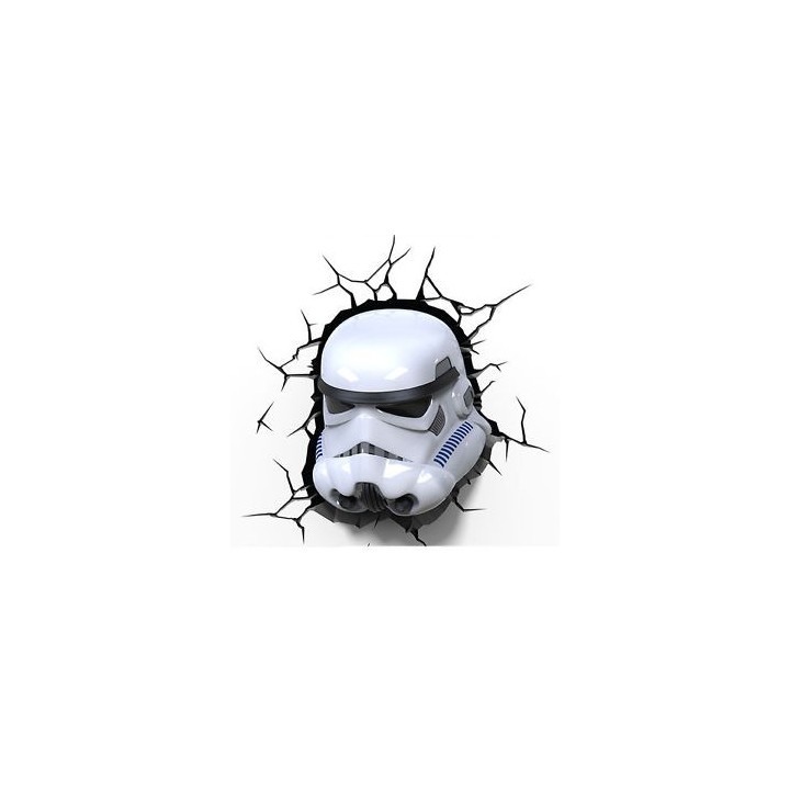 Star Wars Stormtrooper 3D Light (da muro con effetto sfondamento)