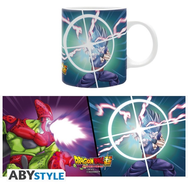 ABYSTYLE DRAGON BALL HERO - Tazza 320 ml: "Gohan vs Cell Max"