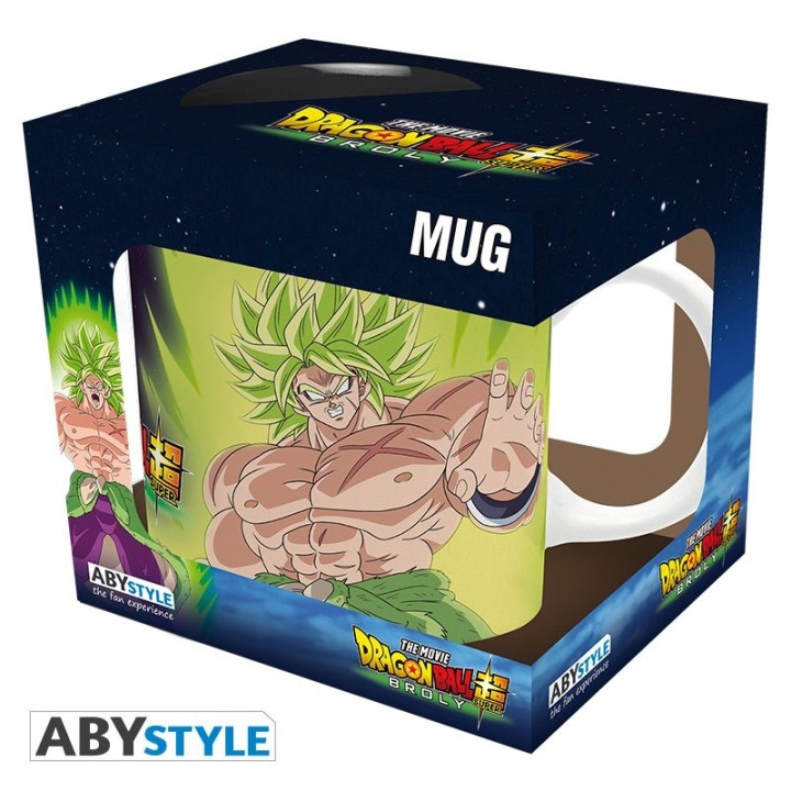 ABYSTYLE DRAGON BALL BROLY - Tazza 320 ml : " Broly Goku Vegeta"