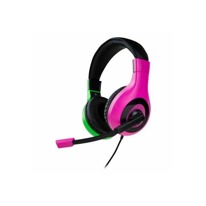 BIGBEN Cuffie stereo gaming V1 bicolor Viola/Verde Switch