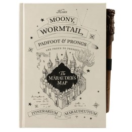 ERIK.QUADERNO PREMIUM A5 INCHIOSTRO OTTICAMENTE VARIABILE HARRY POTTER - MAPPA DEL MALANDRINO