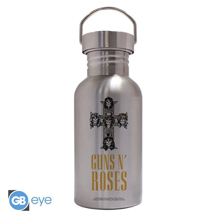 ABYSTYLE GUNS N ROSES - Bottiglia in acciaio 500 ml: "Logo"
