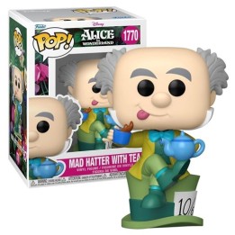 FUNKO POP Disney: Alice In Wonderland - 1770 Mad Hatter With Tea 9cm