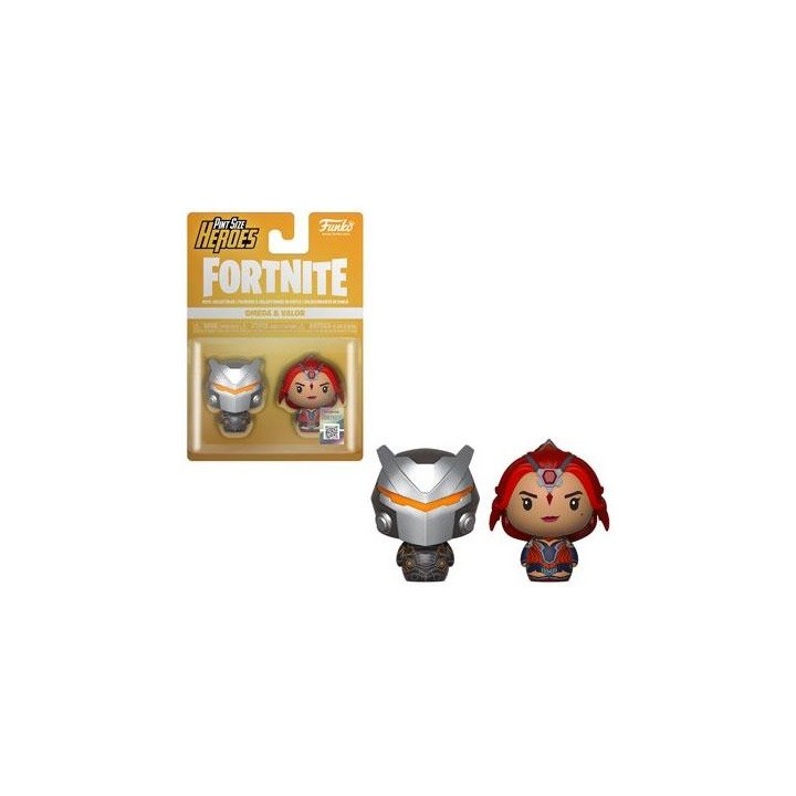 FUNKO POP Fortnite Pint Size Heroes 2 Pack Omega & Valor