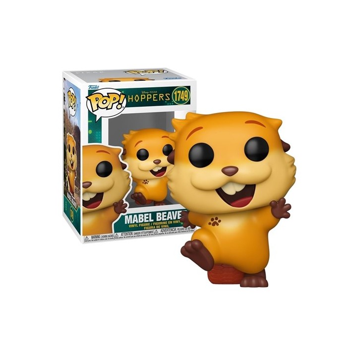FUNKO POP Disney: Hoppers - 1749 Mabel Beaver With Chase 9cm