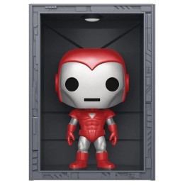 FUNKO POP Marvel: Hall of Armor - 1038 Iron Man Model 8 Silver Centurion (Exclusive) 9 cm