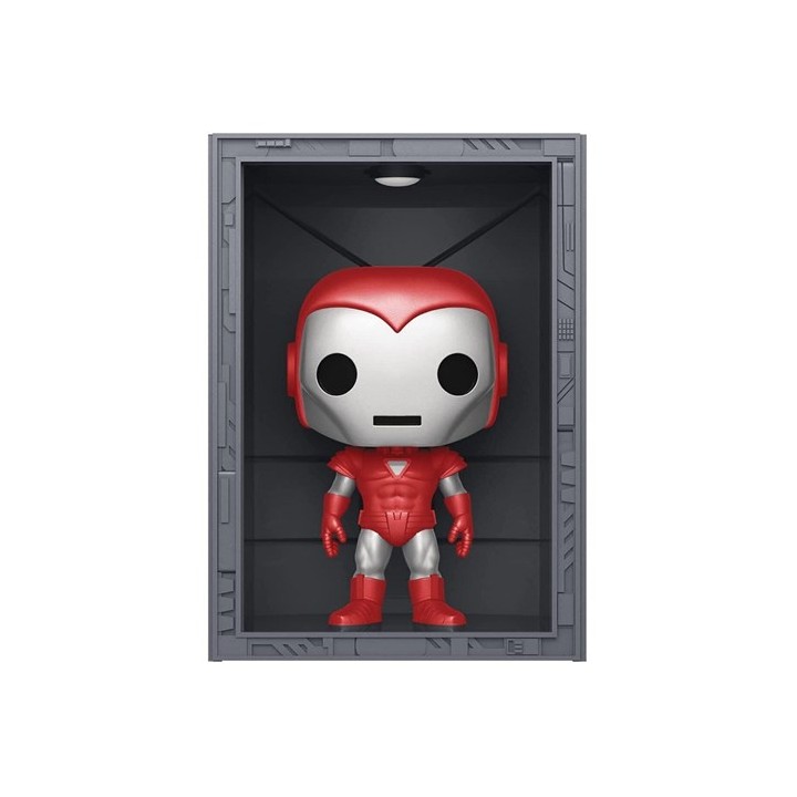 FUNKO POP Marvel: Hall of Armor - 1038 Iron Man Model 8 Silver Centurion (Exclusive) 9 cm