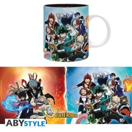 ABYSTYLE MY HERO ACADEMIA - Tazza 320 ml: "Heroes vs. Villains"