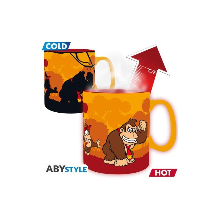 ABYSTYLE DONKEY KONG - Tazza termosensibile 460ml: "Donkey Kong"