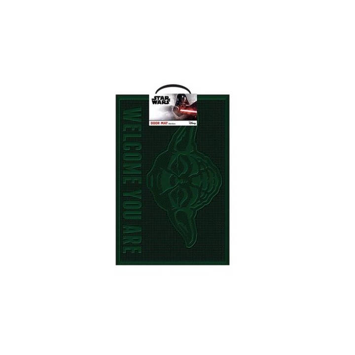 PYRAMID STAR WARS (YODA WECLOME) RUBBER ZERBINO