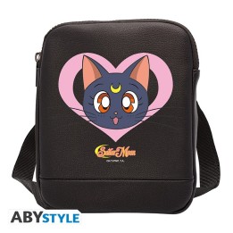 ABYSTYLE SAILOR MOON - Borsa con stampa: "Luna" - Vinyl Small - Gancio