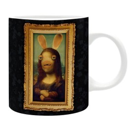 ABYSTYLE RAVING RABBIDS - Tazza 320 ml: "La Joconde"