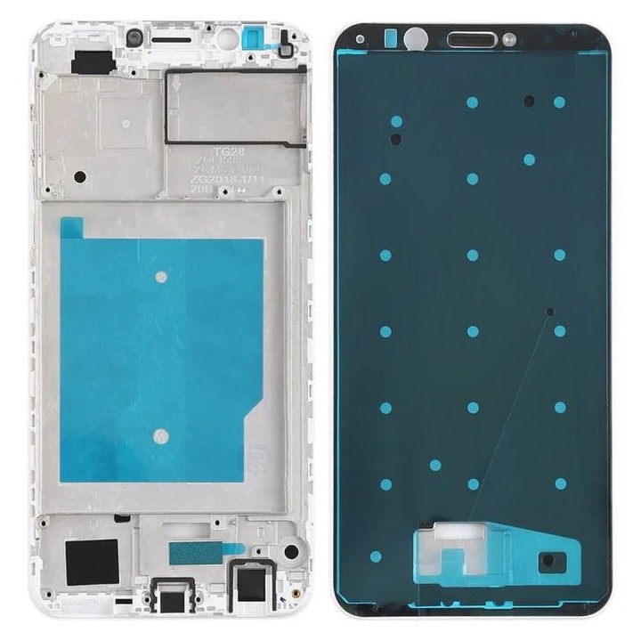 COVER CENTRALE A PER HUAWEI ENJOY 8 / HONOR 7C / Y7 PRIME 2018 BIANCO