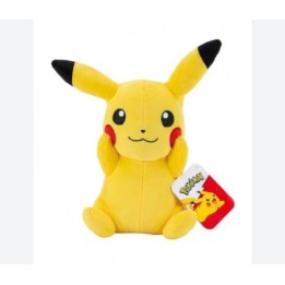 JAZWARES Pokemon: Pikachu (Smiling) - Peluche 20cm