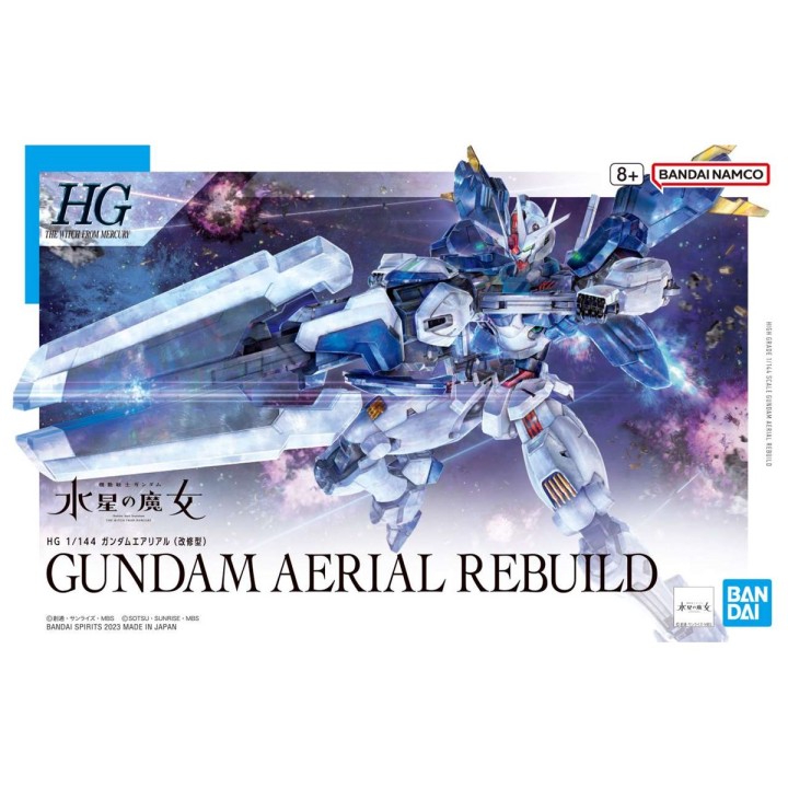 88252 BANDAI - Hg Gundam Aerial Rebuild 1/144