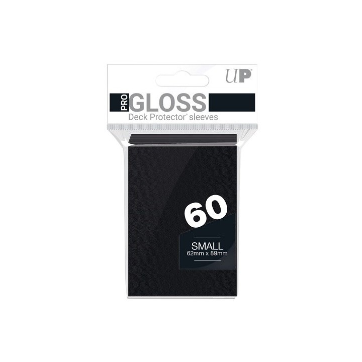 ULTRA PRO - 60 Bustine Small Pro Gloss Black