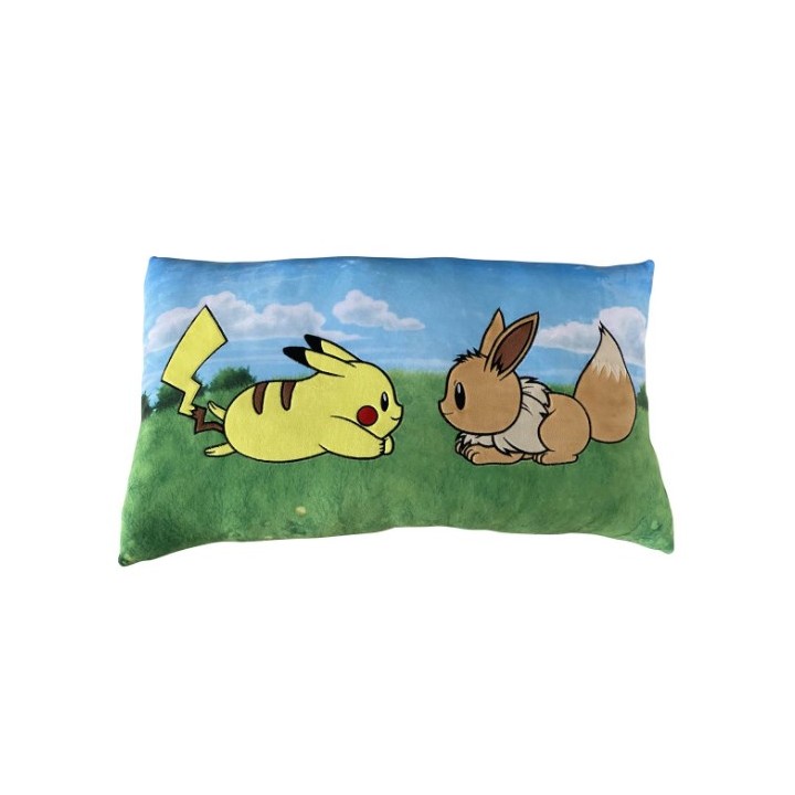 POKEMON - Cuscino: Pikachu & Eevee Running 60cm