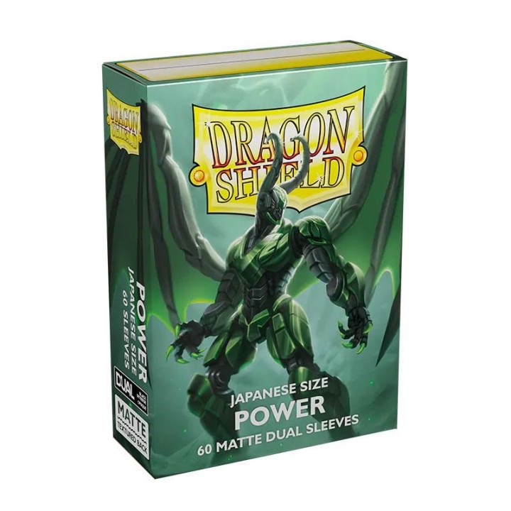 DRAGON SHIELD Small Sleeves - Japanese Matte Dual Power (60 Sleeves)