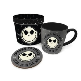 PYRAMID - NIGHTMARE BEFORE CHRISTMAS (CHEERS AND FEARS) SET DI TAZZE E BARATTOLI