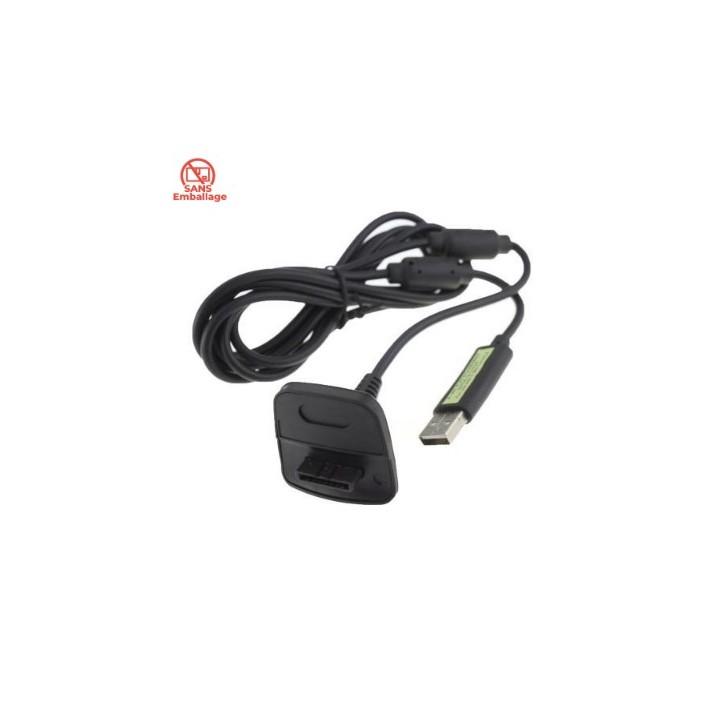 Charge cable for Xbox 360 official play and charge - PACKAGE-FREE