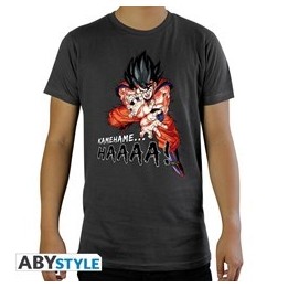 ABYSTYLE DRAGON BALL Z Goku Kamehameha T-shirt (Extra S)