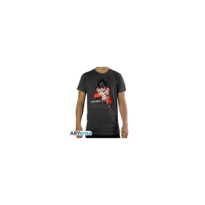 ABYSTYLE DRAGON BALL Z Goku Kamehameha T-shirt (Extra S)