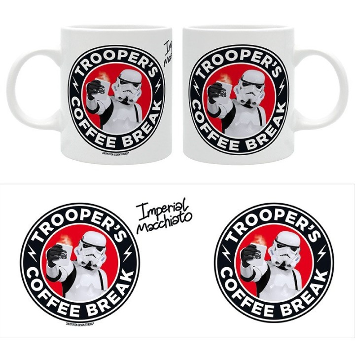 ABYSTYLE STAR WARS - Tazza 320ml : "Trooper's Coffee Break"