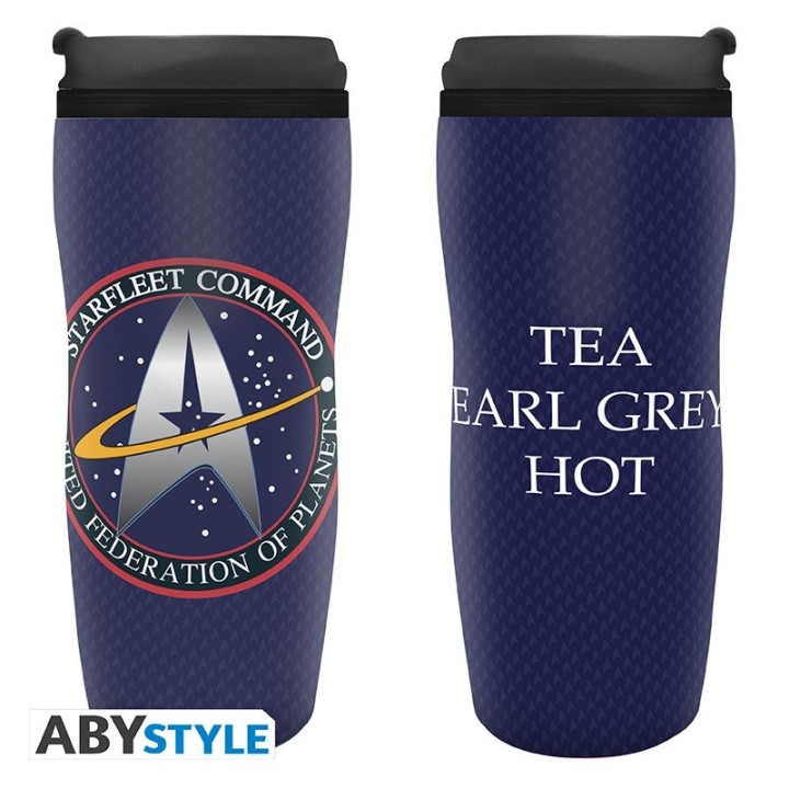 ABYSTYLE STAR TREK - Tazza da viaggio: "Starfleet command"