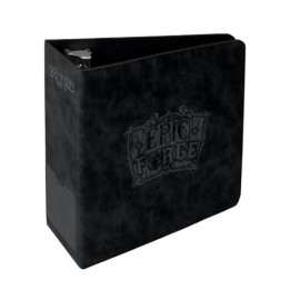 EPIC FORGE 3 D-Ring Binder for collection Card - Black