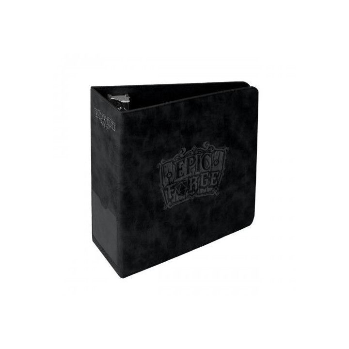 EPIC FORGE 3 D-Ring Binder for collection Card - Black