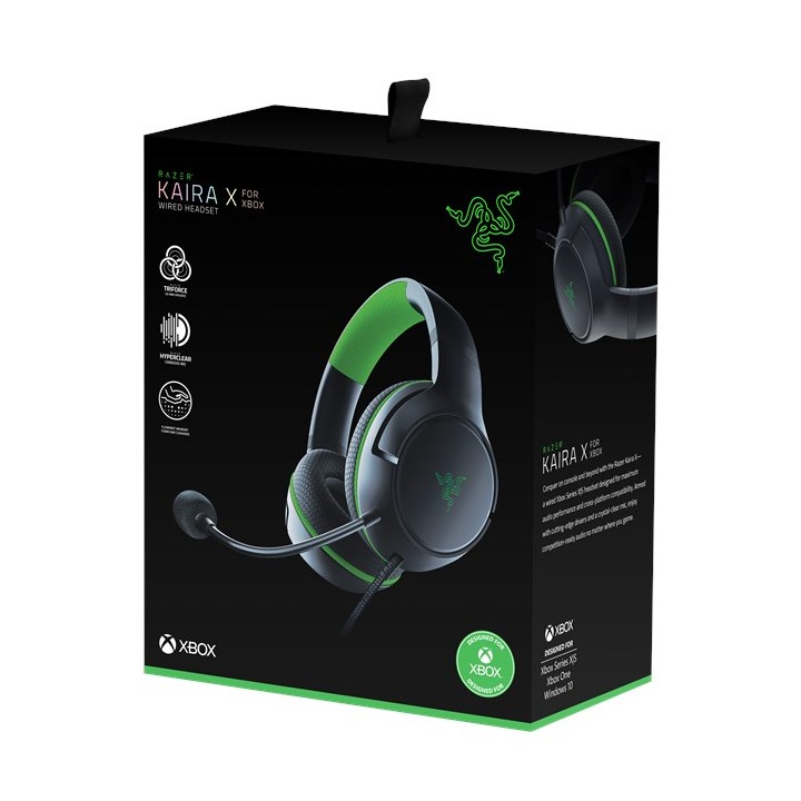 RAZER cuffie gaming Kaira X for Xbox - Black